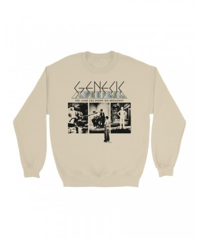 Genesis Sweatshirt | The Lamb Lies Down On Broadway Poster Sweatshirt $14.68 Sweatshirts