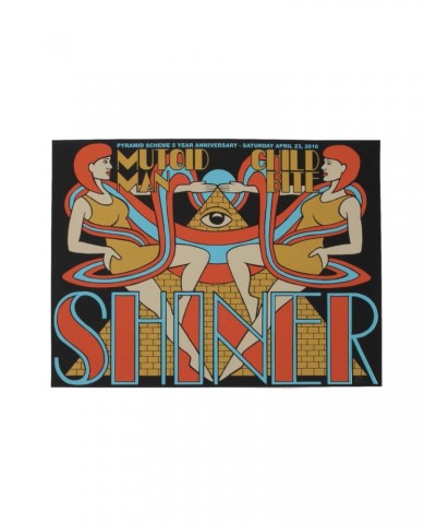 Shiner 18X24 Pyramid Scheme Poster $10.50 Decor